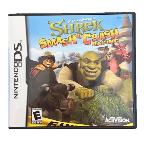 Shrek: Smash n' Crash Racing (Nintendo DS, 2007) Working Tested - Picture 1 of 13